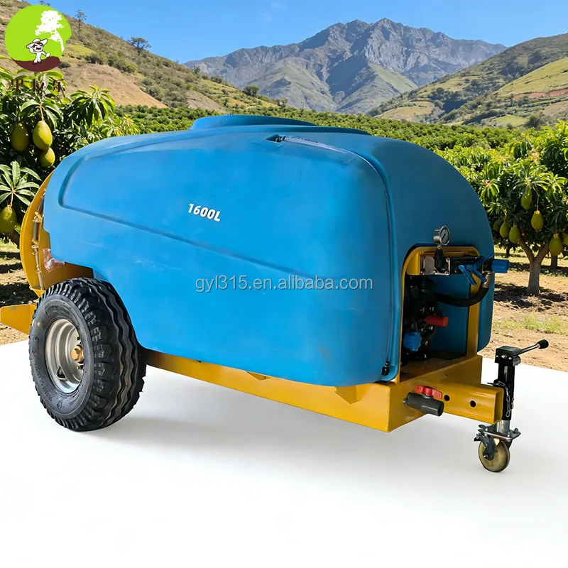Agricultural Pump Sprayer with 1600L Tank Capacity for High Productivity Pesticide Spraying