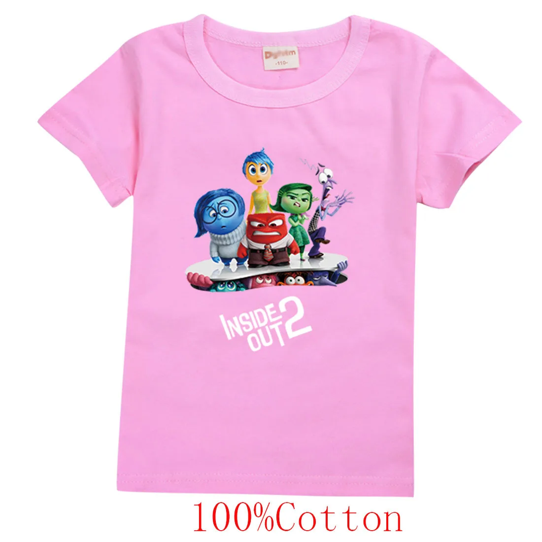 Abbigliamento per bambini bambini Inside Out 2 t-shirt per ragazzi ragazze estate Cartoon Anime Catnap maniche corte Tees o-collo top Tshirt