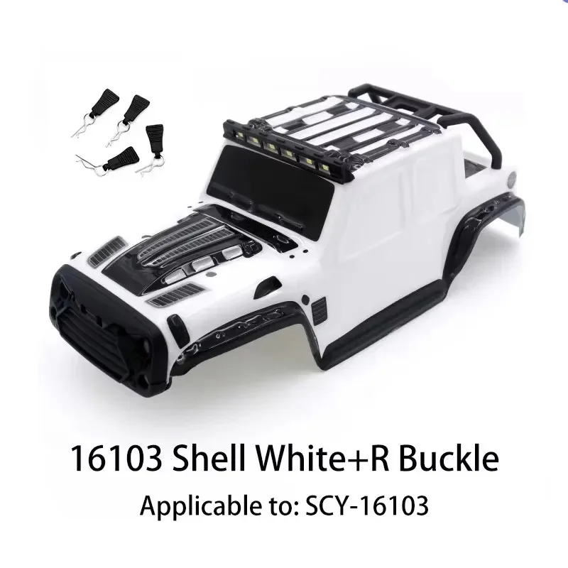 For RC SCY 16101 16102 16103 16201 Remote Control Car Shell Body High Speed Toy RC Trucks Body Shell Car Upgrade RC Parts