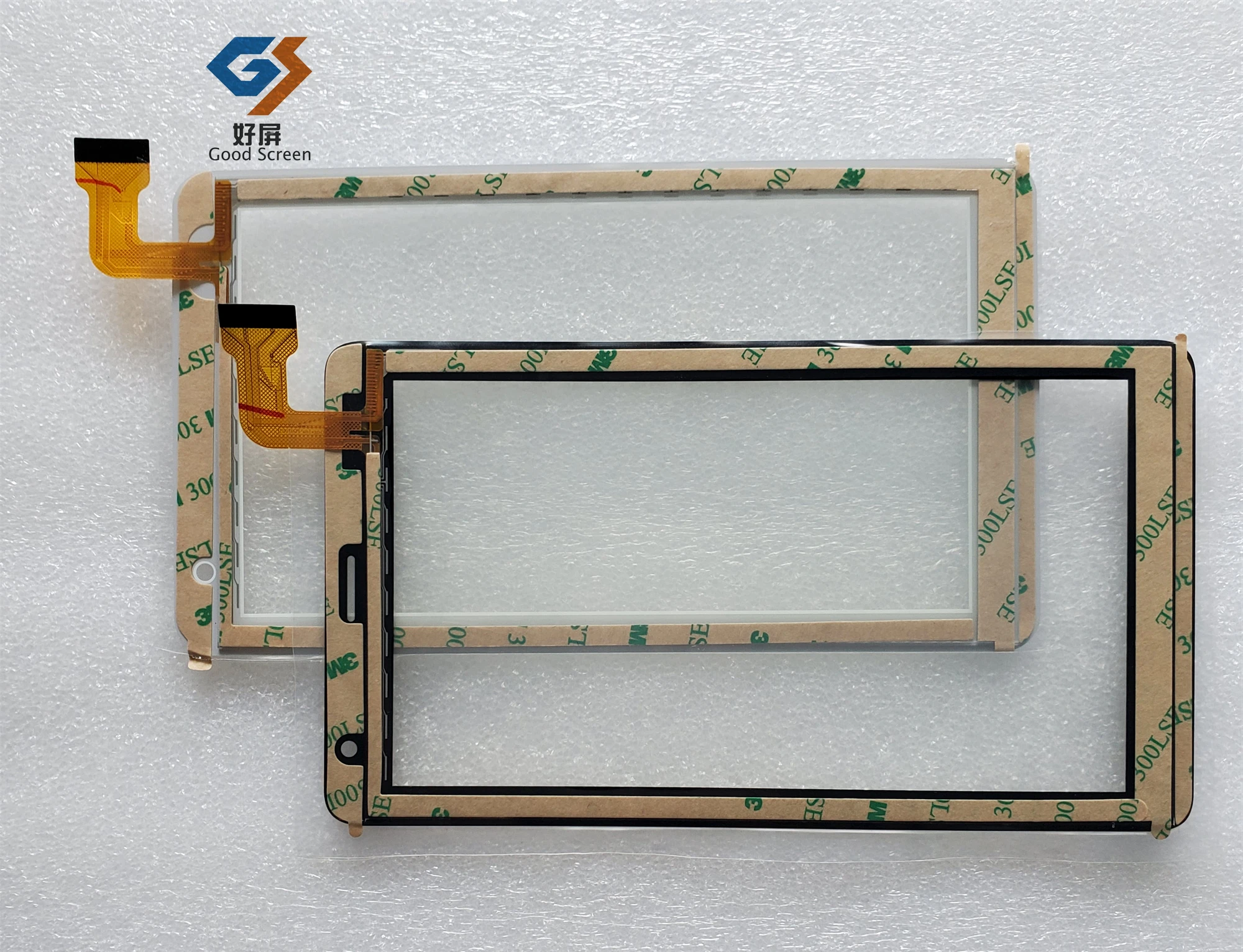 7 Inch Black touch screen p/n Kingvina-PG07003 Capacitive touch screen panel repair and replacement parts 184*104 mm