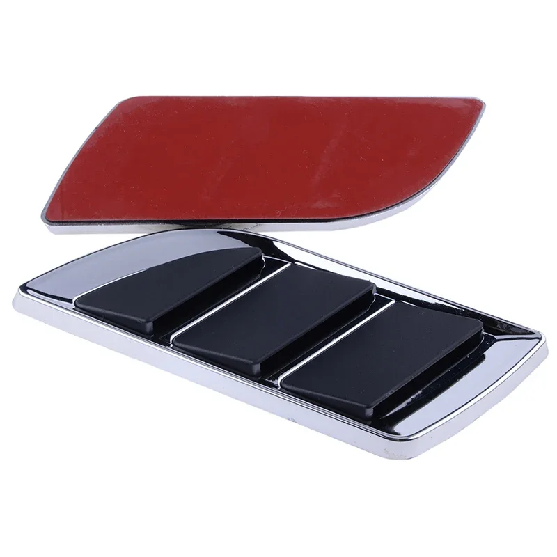 Car modification shark gill side air vent decoration sticker door simulation air vent side wing engine hood vent universal