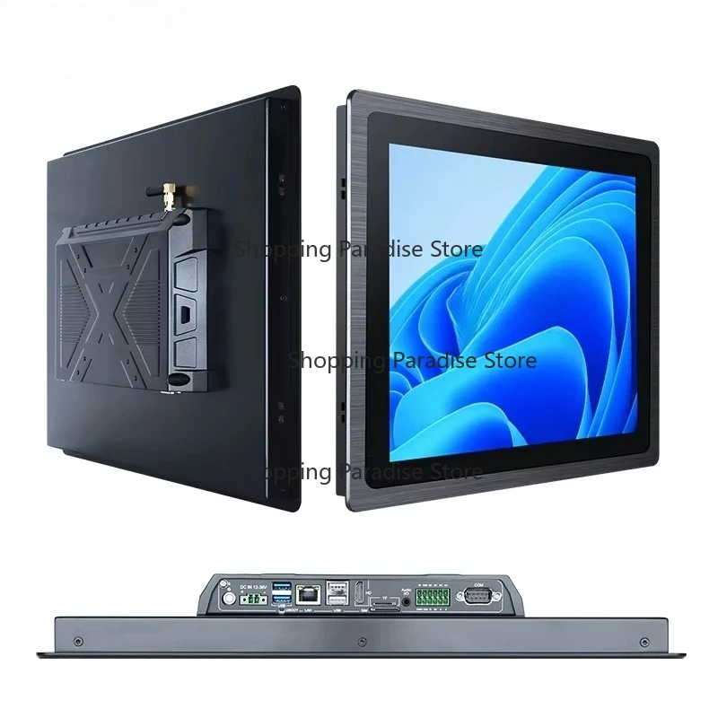 Industrial Automation Panel PC with High Brightness Sunlight-Readable OS IP65 Resistive Touchscreen for Embedded Systems