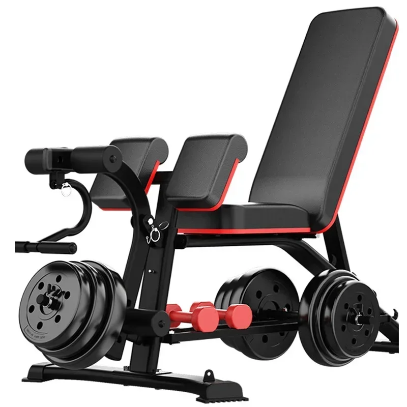 Training Auxiliary Stool Home Abdominal Waist Fitness Bench Dumbbell New Upgraded Multi-function Dumbbell Stool