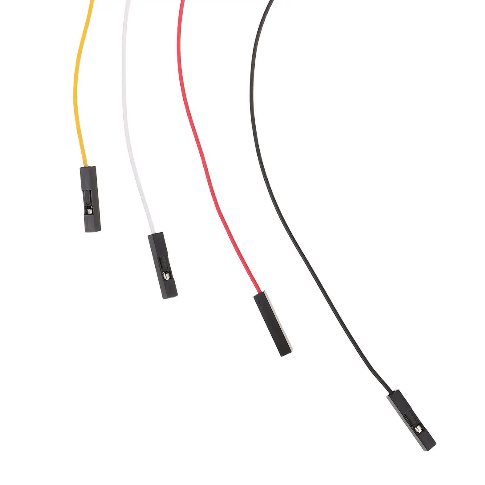 10Pcs Terminal Wire 4 Pin Conversion Cable Female Adapter Electrical Connector Cable for Tiny Appliance Wire Connectors Micro