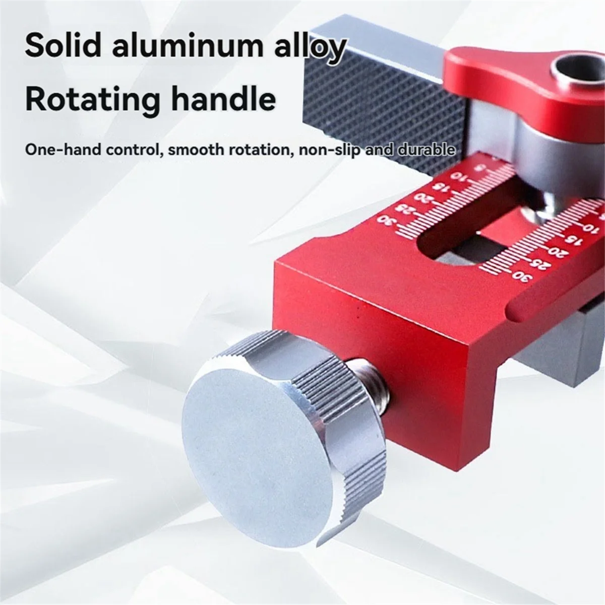 

N18R Wardrobe Cabinet Door Panel Rebounder Punched Mounting Jig Woodworking Doweling Drilling Guide Locator Installing Clip