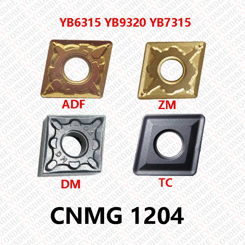 

CNMG120404-ADF CNMG120408 CNMG120412-ZM-TC-DM YB6315 YB9320 YB7315 карбидные вставки CNC, токарный резец CNMG 120408 120404 оригинал