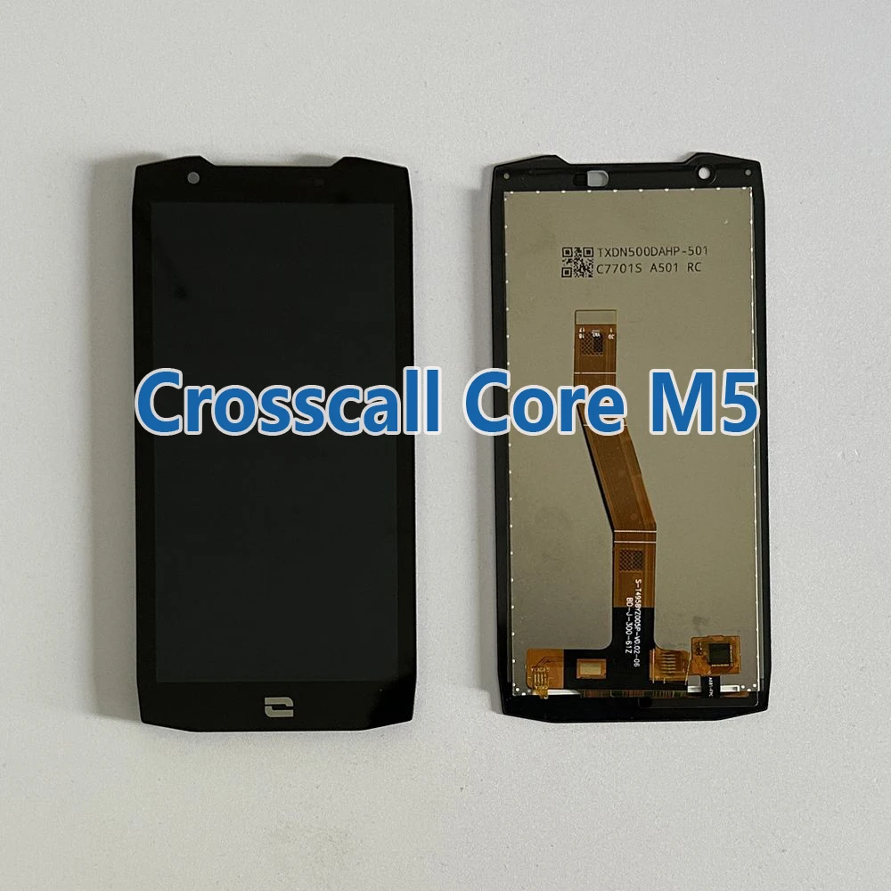 For CROSSCALL Core X5 X4 LCD Core  M4 M5 LCD Display With Touch Screen Digitizer For CROSSCALL Action X3 X5 Display Trekker M1