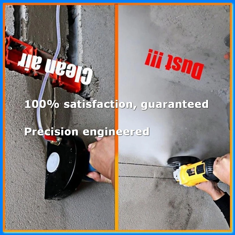 Angle Grinder Shield Set Water Cutting Machine Base Safety Cover Dust Collecting Guard Kit Dust Shroud Protecter Cover-DTB1