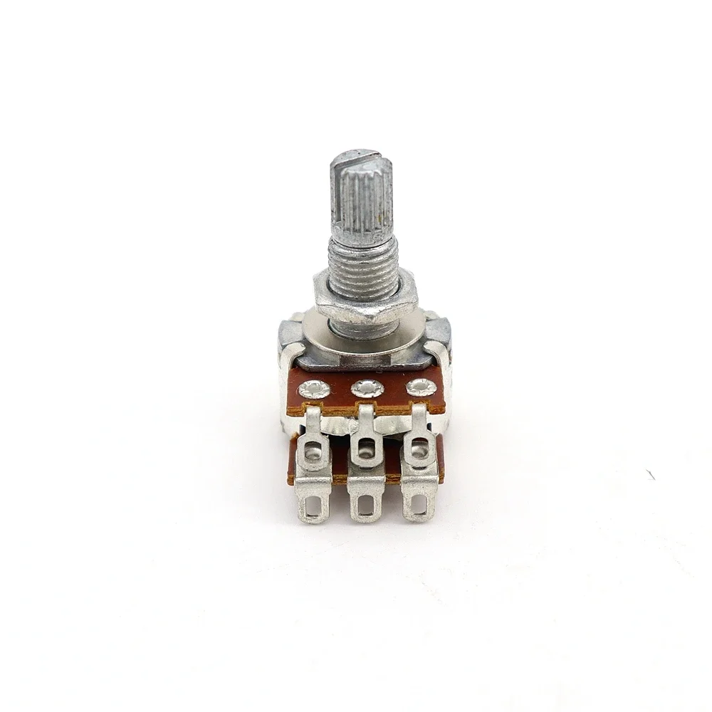 1 pièces/3 pièces double pont MN500K mélange Balance Pickups potentiomètre Pots Audio guitare Volume tonalité contrôle Pots interrupteur Chrome
