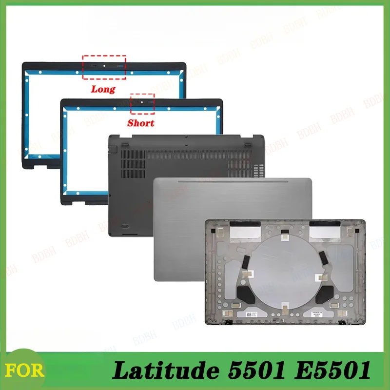 95New For Latitude 5500 5501 E5501 E5500 Precision 3540 3541 LCD Back Cover/Front Bezel/Shell lower Bottom Case/Laptop casing