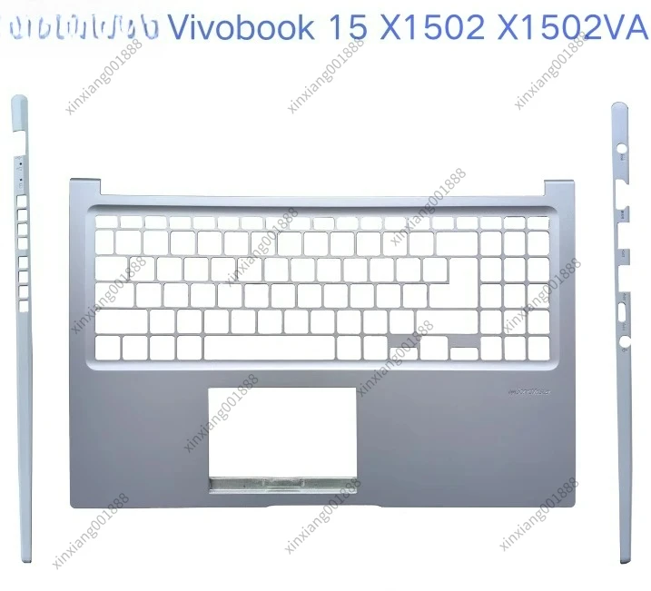Para Asus Vivobook 15 X1502VA: Kit Completo de Carcaça (Tampa A, Tampa C, Tampa D) e Substituição da Tampa da Dobradiça