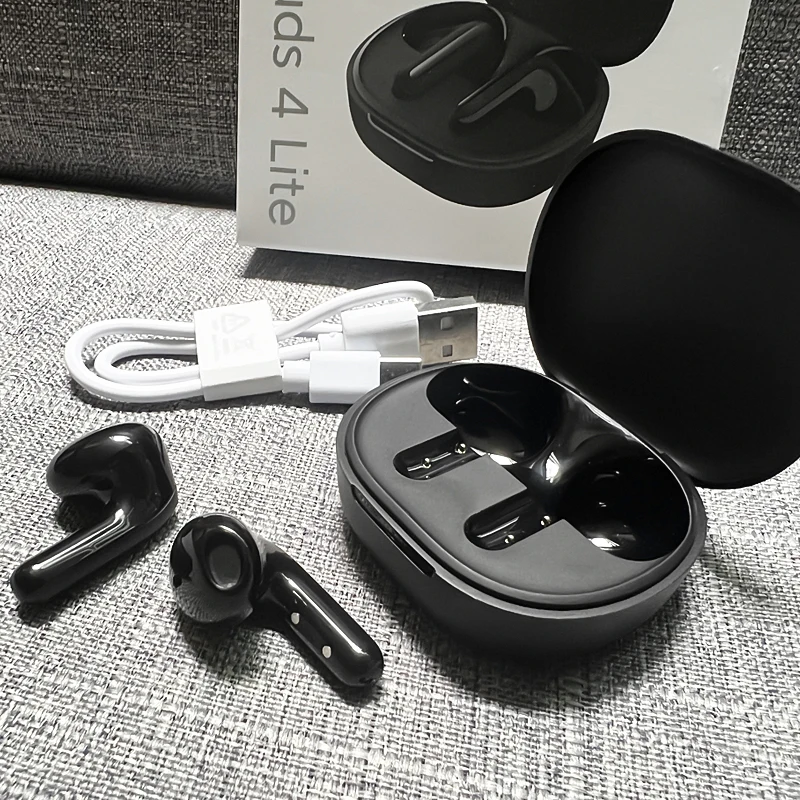 Xiaomi Redmi Buds 4 Lite TWS Earphone Bluetooth 2023, Earphone aktif penghilang kebisingan baterai tahan lama IP54 Buds 4 Edisi anak muda 5.3