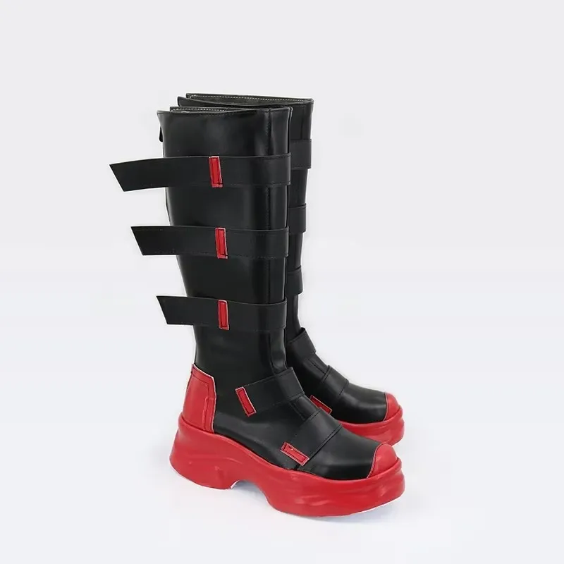 Bat Red Jason Boots Cosplay Kostuum Volwassen Meisjes Halloween Bruiloft Todd Schoenen Jongens Op maat gemaakt