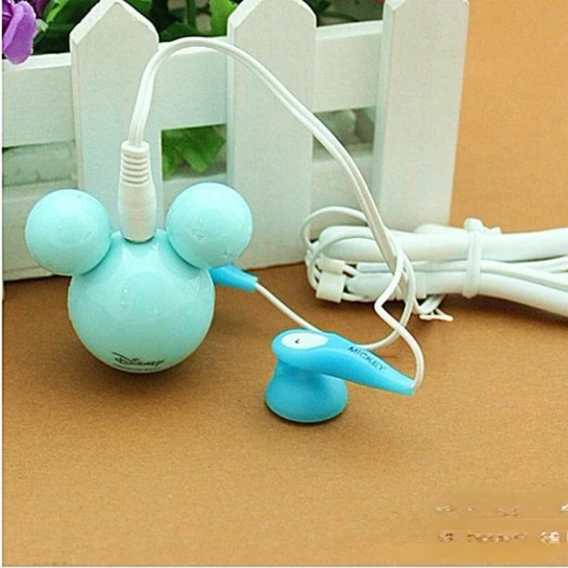 Disney Mickey Mouse Mini Mp3 Anime Portable Clip MP3 Player Cute Kawaii Waterproof Sport SD TF Card Mp3 Music Player Walkman