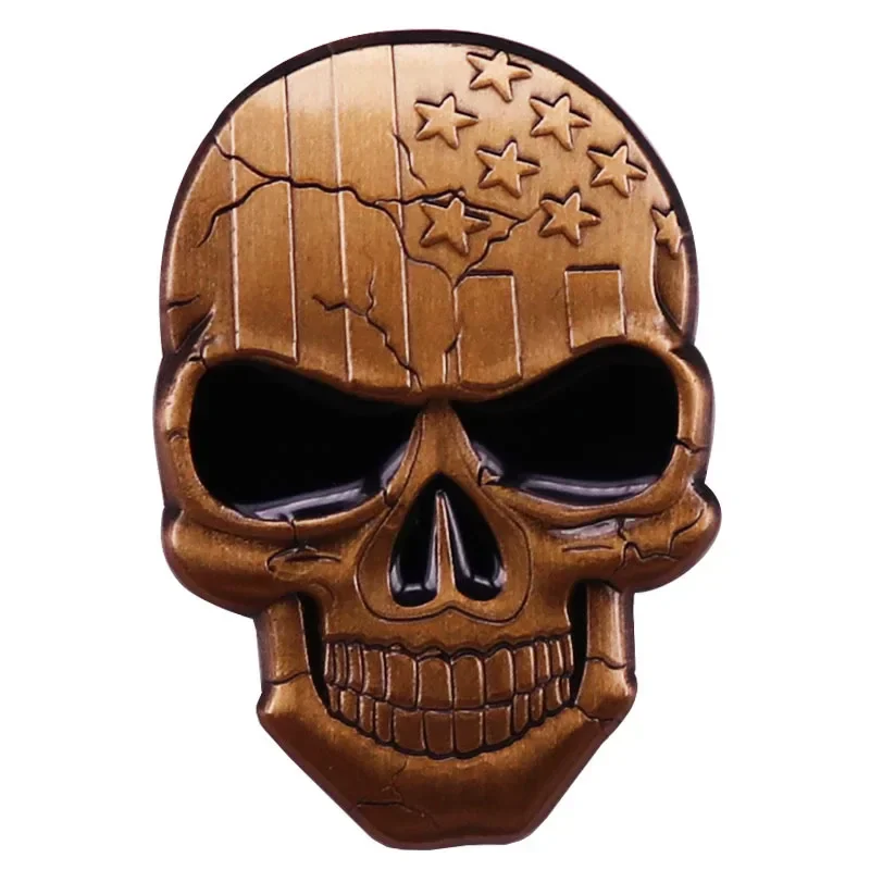 الرهيبة الرجعية الجمجمة التلبيب دبابيس الرعب بروش معدني جمع الدنيم سترة ظهره شارة الديكور إعطاء الأصدقاء موضة هدية