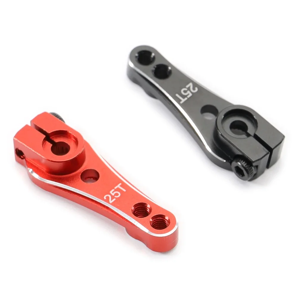 1Pcs 32.5MM 25T Tooth Steering Servo Arm Horn Aluminum Alloy for 1/10 1:10 RC Crawler Car Traxxas TRX4 TRX-4 Parts