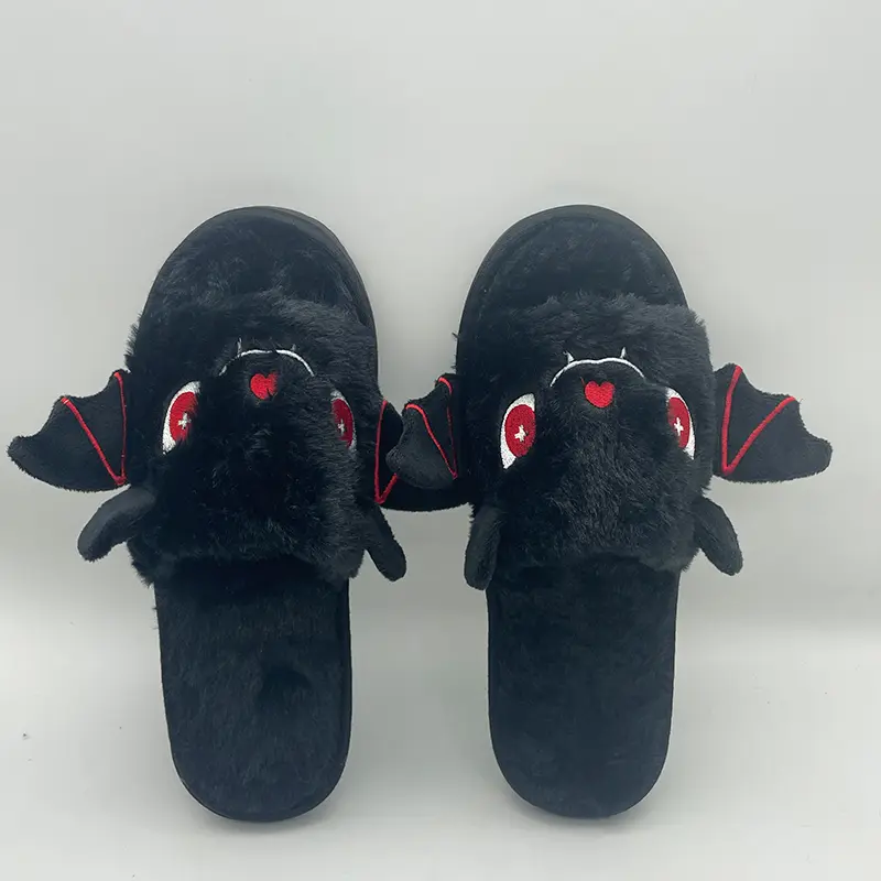 TreasuringU Halloween Kawaii Bat Plush Toys with Slippers Cute Plushie Dolls Cartoon Funny Ghost Toys Kids Birthday Gift - Image 4