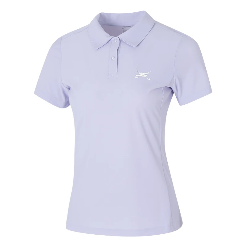 

Футболка Skechers, женская рубашка поло с короткими рукавами, спортивная одежда, удобный, простой, дышащий, повседневный, тренировочный топ для бега P224W153-0494