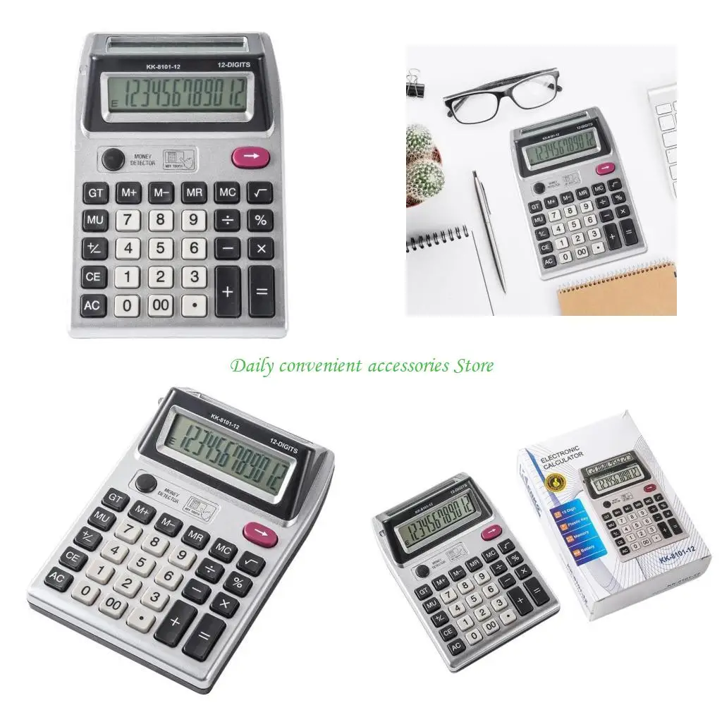 

97QB High Precise Double -Exch Desktop Calculator 12 цифр отображает эффективную обработку данных для учета и образования