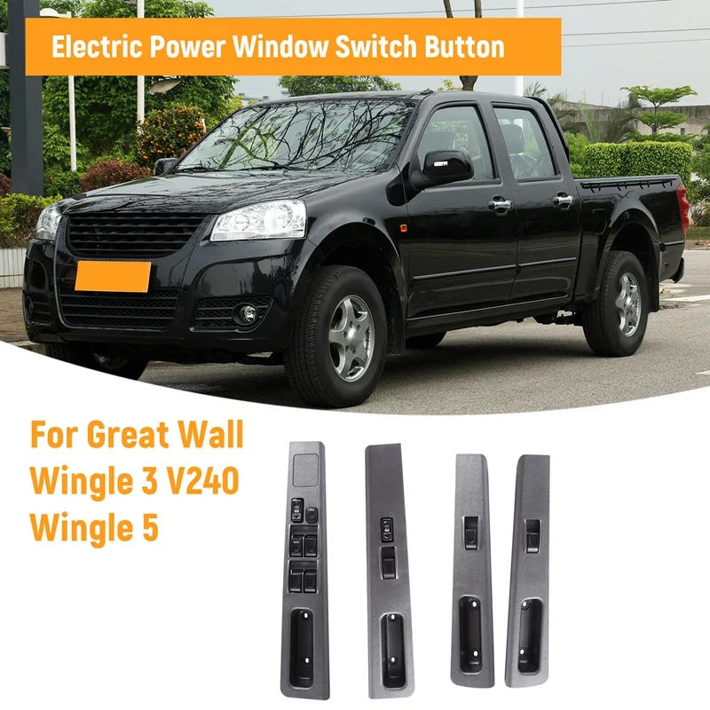 Car Electric Power Window Switch Lifter Regulator Control Button For Great Wall Wingle 3/V240 Wingle 5 3746500XP4LXA