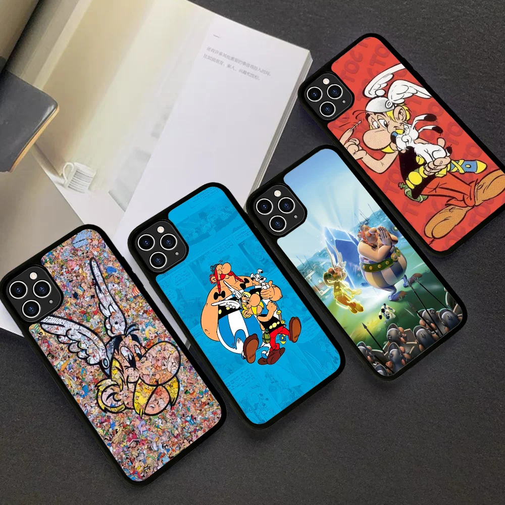 

A-Asterixs O-Obelixs Phone Case Silicone PC+TPU For Samsung S10 20 30 22 23 24 Plus Lite Ultra Cover