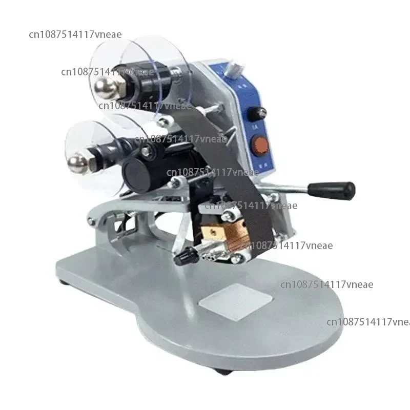 Portable Small Manual Ribbon Coding Machine Electric Hand Press Date Code Printer Paper Packaging for Cartons