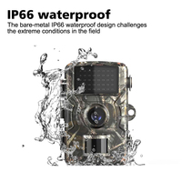 16MP 1080P Wildlife Scouting Trail Camera with 2 Inch Screen 07s Trigger Time Outdoor Hunting Infrared Night Vision Photo Video