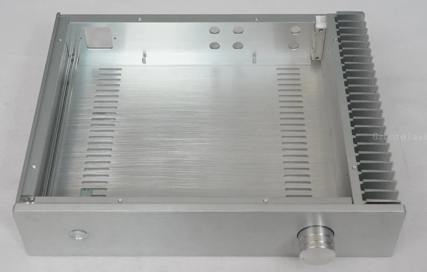 Amplificatore di potenza completamente in alluminio Telaio fai-da-te dissipatore di calore singolo amplificatore audio Scatola di custodia 3207S