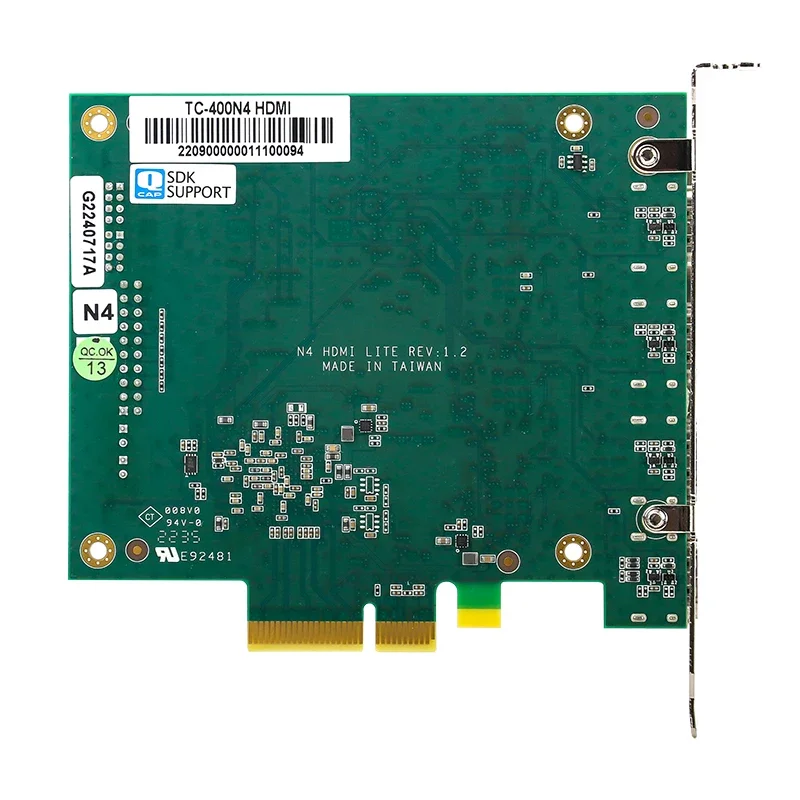 Radio and Tv Broadcast Device 4 HD MI Inputs 4:4:4 10bit  Vmix Streaming Video Capture Card