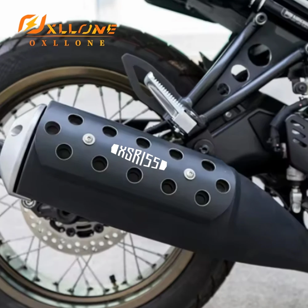 Motorcycle For YAMAHA XSR 155 XSR155 2019-2025 2024 2023 Exhaust Pipe Heat Shield Cover Muffler Protector Guard Moto Accessories