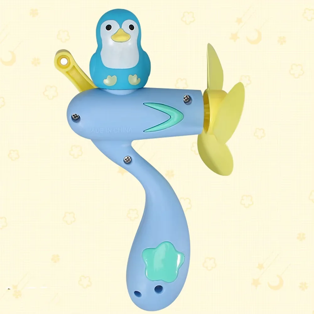 Niedlicher Handventilator, Cartoon-Handheld-Sommerventilator, manuell, Mini, tragbar, kleiner Handkühlventilator für Kinder, Erwachsene, Zuhause im Freien