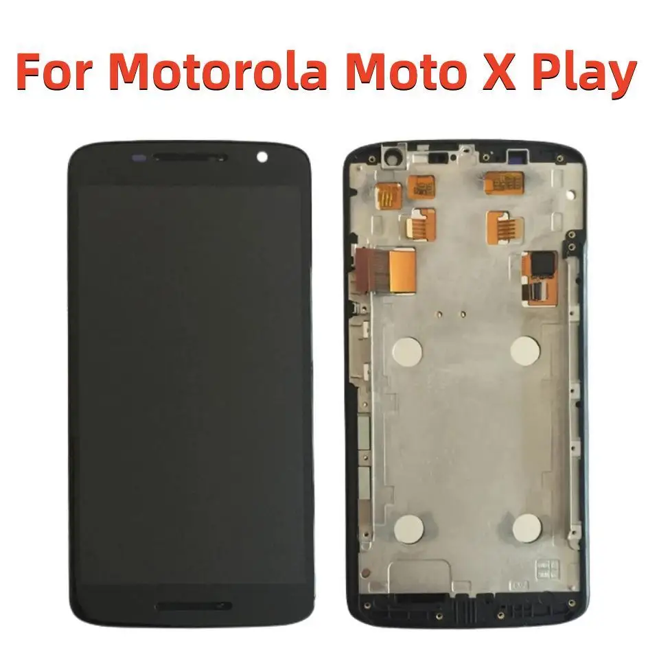 5,5-дюймовый ЖК-дисплей для Motorola Moto X Play XT1561 XT1562 XT1563, дигитайзер сенсорного экрана для Moto XPlay, ЖК-дисплей с рамкой в сборе