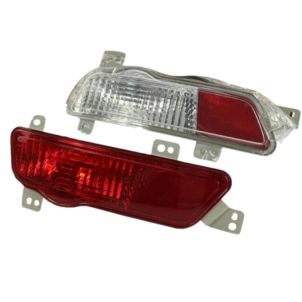 1Pair L+R Car Rear Fog Lights Rear Bumper Reflector Lamp Tail Brake Light for Chevrolet Cruze Hatchback 2009-2016