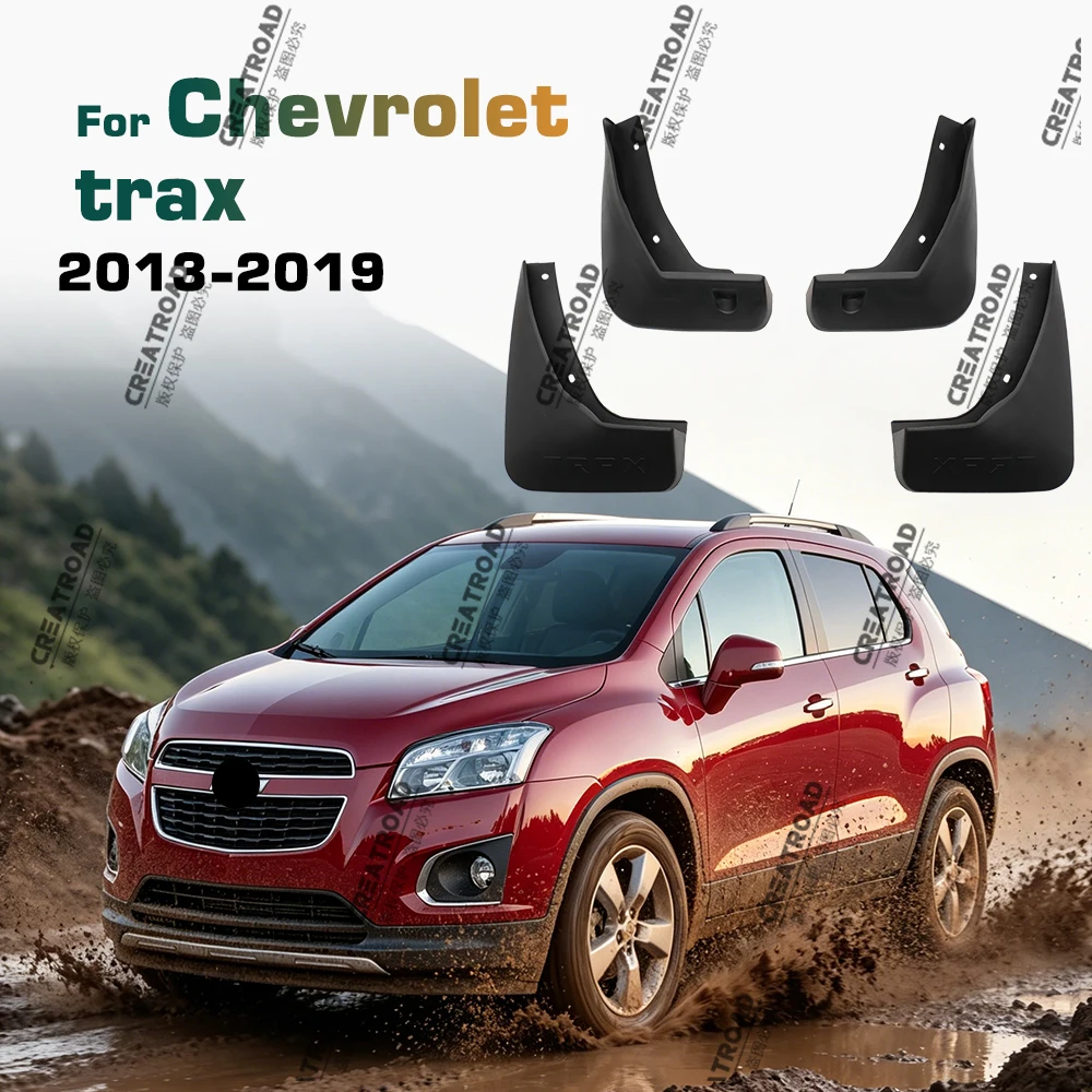 For Chevrolet trax 2013 2014 2015 2016 2017 2018 2019 Fender Mudguard Mud Flaps Guard Splash Flap Mudguards Car Accessories