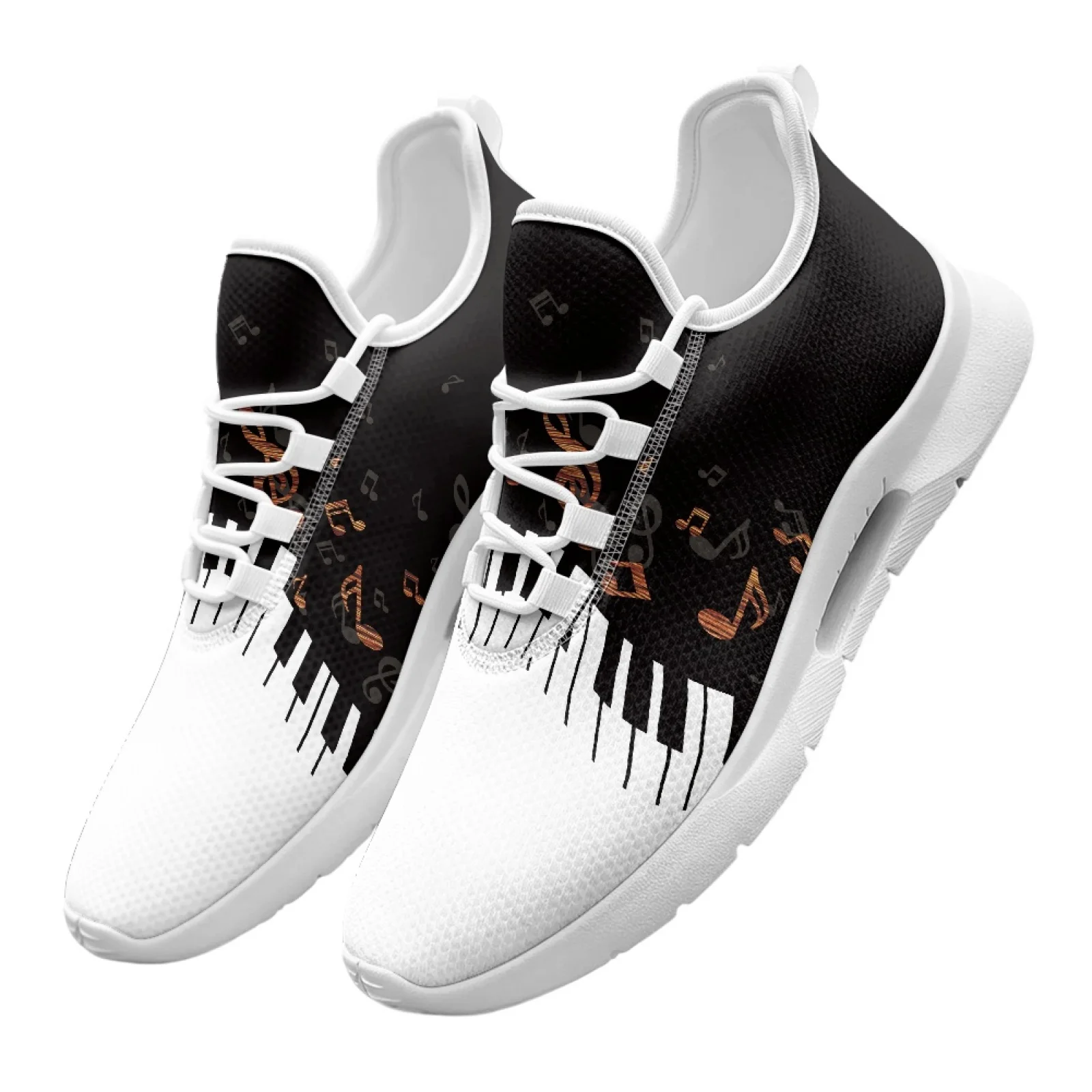 XIXIRIMIDO Lace-up Casual Shoes Mens Sneakers Comfortable Mesh Breathable Walking Shoes Women's Lightweight Sneaker Soft Music
