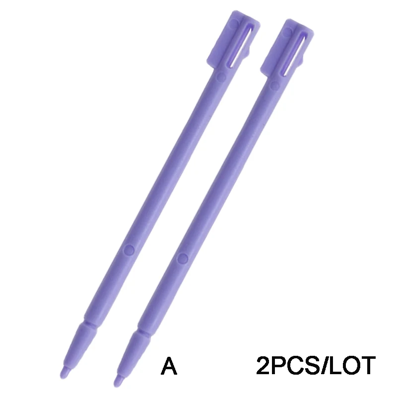 YuXi 2 шт. Для NDSL NDS, сенсорный экран, ручка, игровая консоль, сенсорное сопротивление, пластиковая ручка, ручка для рукописного ввода, ручка для экрана