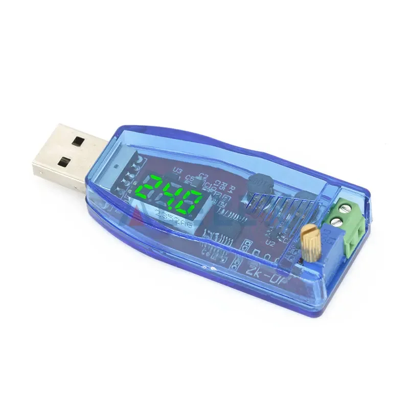 LED DC-DC 5 فولت إلى تيار مستمر 1-24 فولت قابل للتعديل الجهد USB تصعيد/أسفل باك دفعة محول إمدادات الطاقة الجهد وحدة منظم الجهد