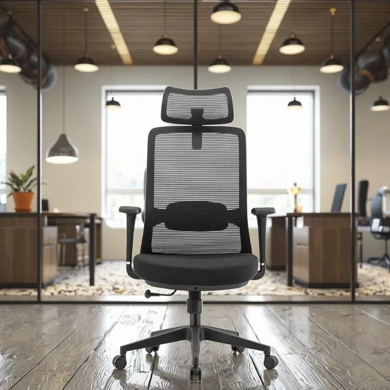 Adjustable seat mechanism office orthopedic support reclining mesh administrative computer chair