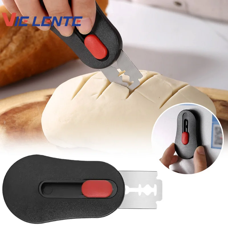 Bread Lame Scoring Tool Sourdough Dough Cutter With 5Pcs Blades Magnetic Bread Scoring Knife Kitchen Gadgets Baking Tools