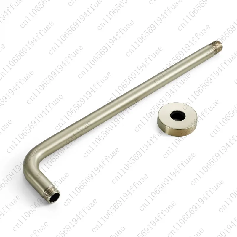 Overhead Rain Showerhead Brushed Gold Finish Rainfall Showerhead for Bathroom