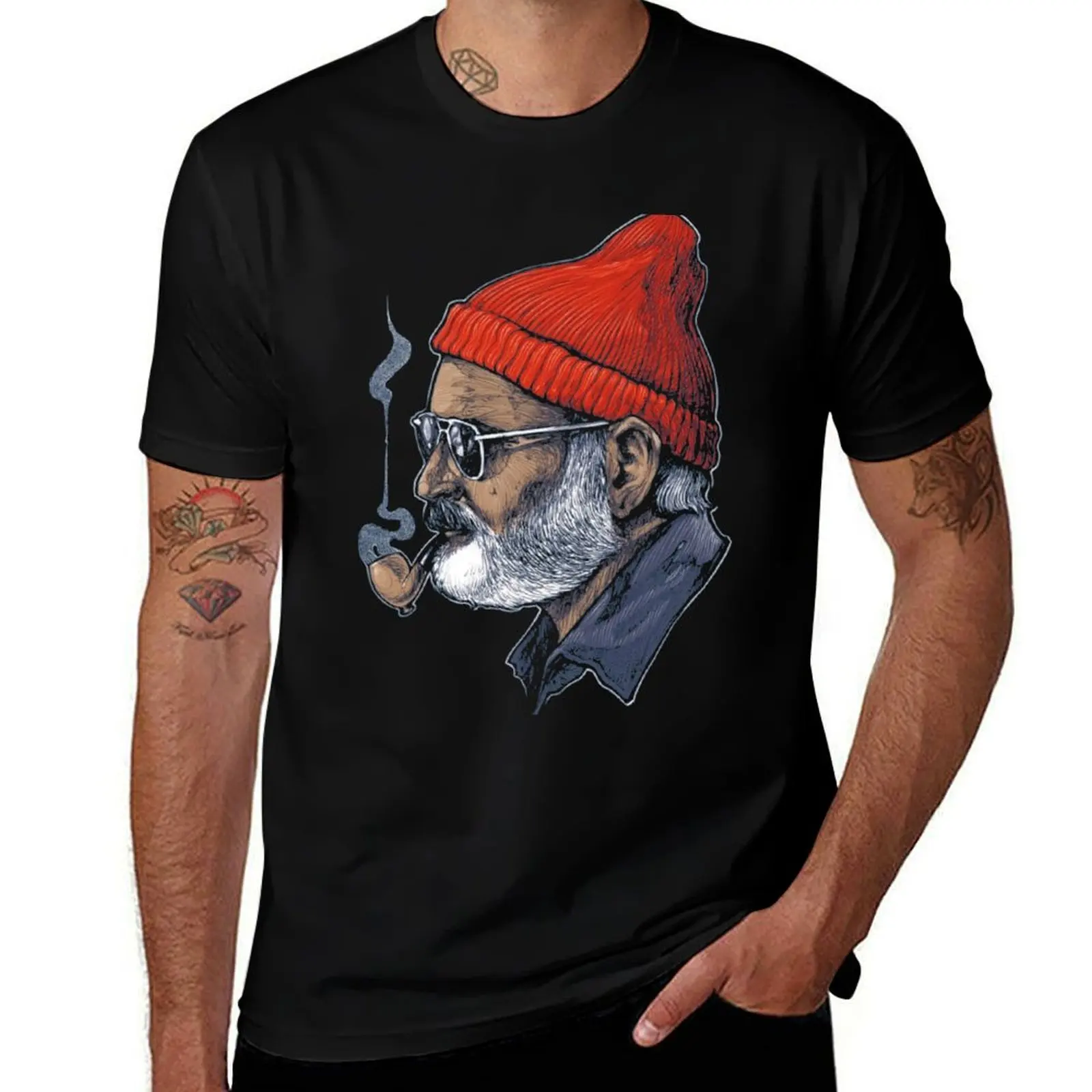 

Team Zissou T-Shirt funny t shirts man man t shirts high quality luxury brand T-Shirt