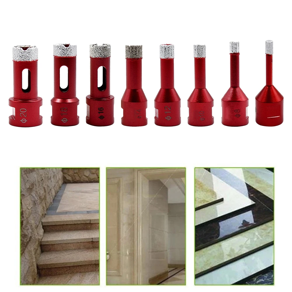 6-20mm Hole Opener Diamond Drill Bit For Angle Grinder Porcelain Granite Tile Glass Marble Concrete Ceramic Saw Drill Bit