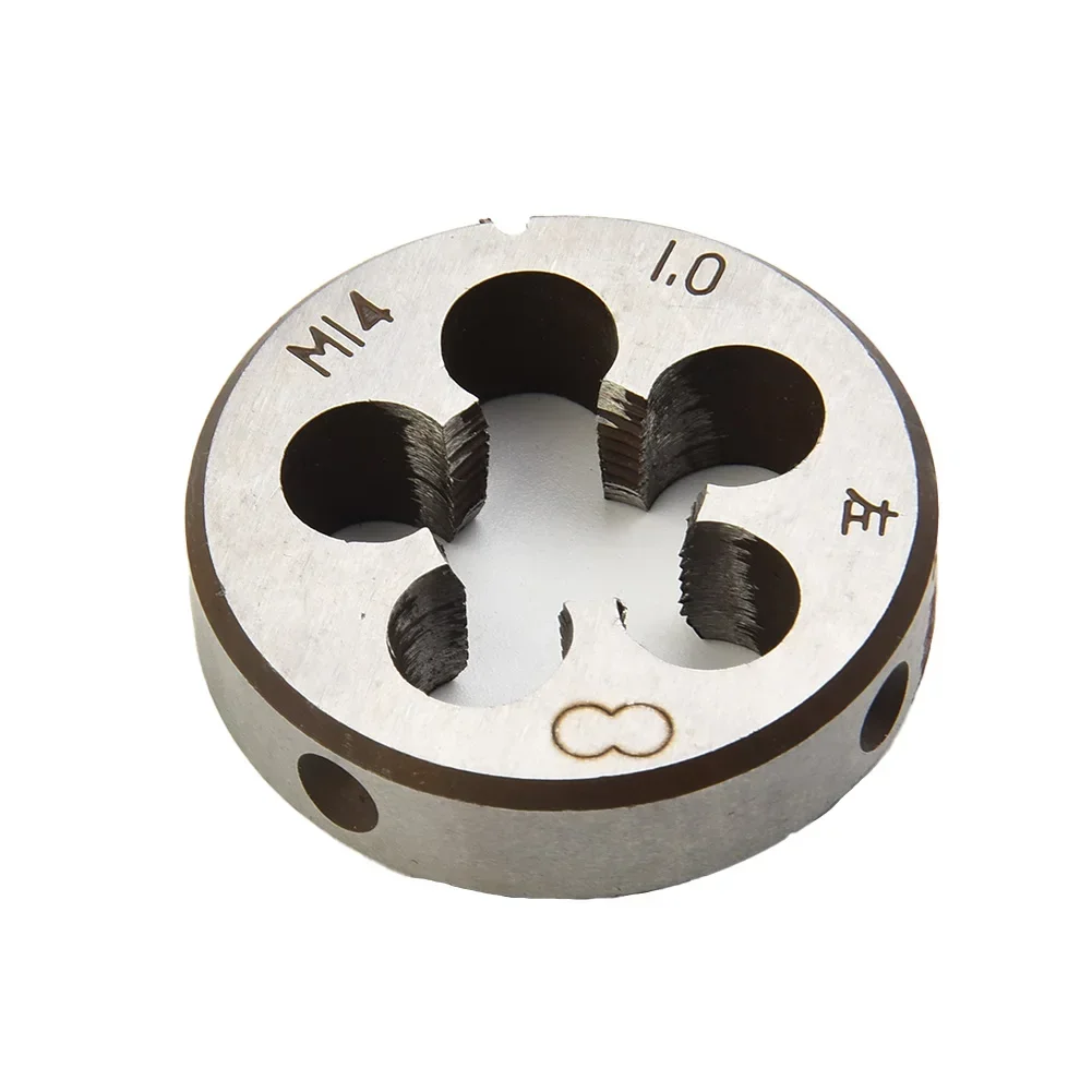 

HSS M-14*1.0mm Tap & M-14*1.0mm Die Metric Thread Left Hand Metalwork Tools M-14*1 Tap+round Die Set Power Tool Accessories
