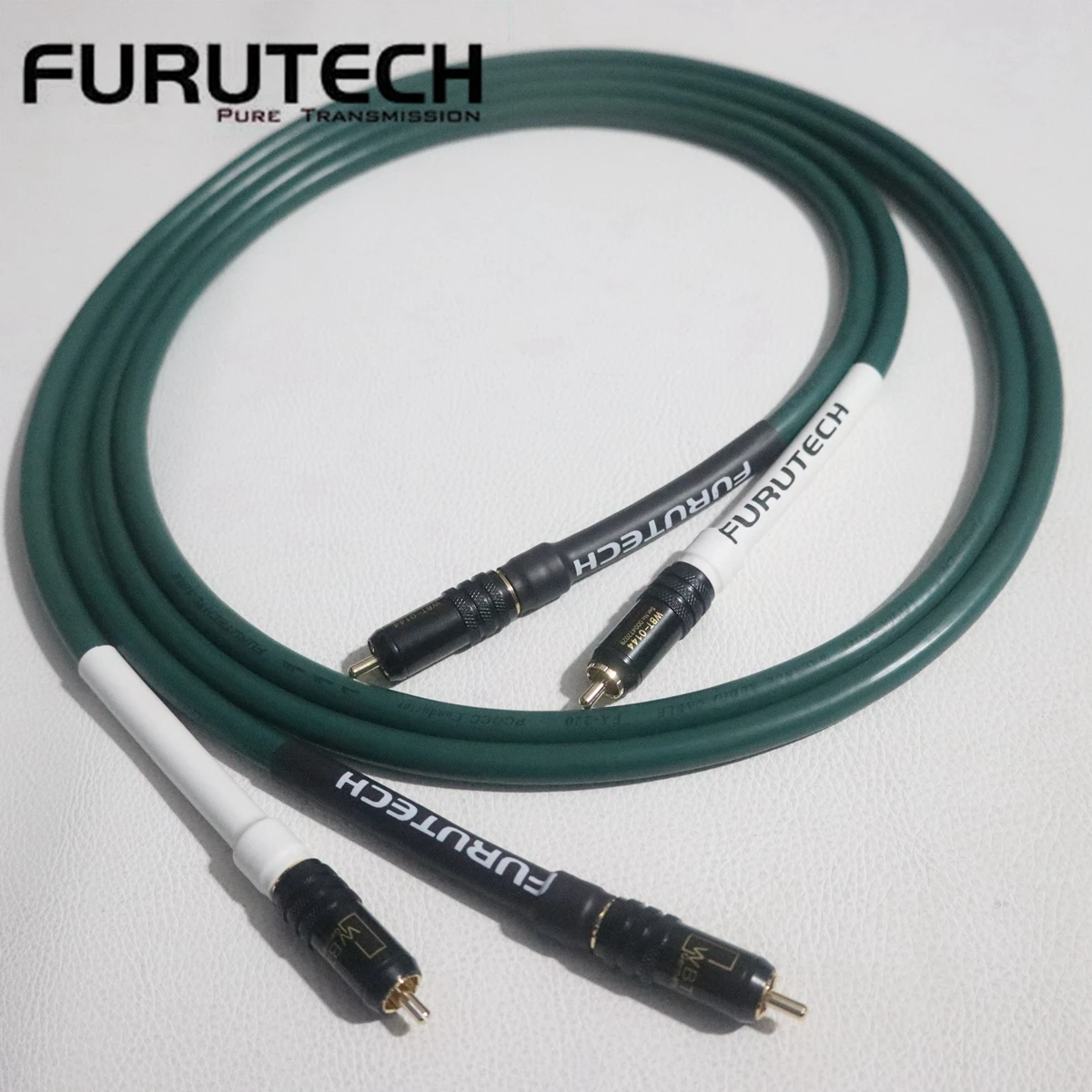 Cavo audio RCA Audiophile Furutech Alpha PCOCC di alta qualità Amplificatore valvolare CD linea di loto con connessione pulg WBT RCA