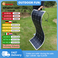 Dokio 12V 100W Flexible SolarPanel & 5V USB Solar Charger For Car/Boat High Quality Portable Panel Solar 100w China