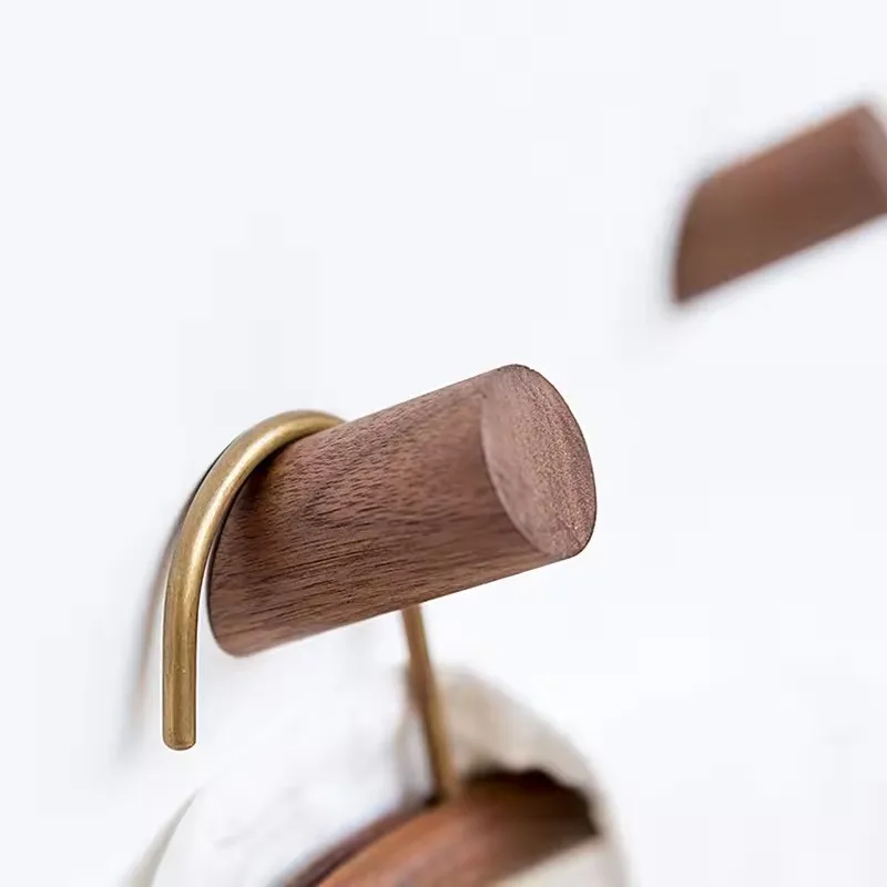 Clothes Hanger Wall Mounted Coat Hook Decorative Key Holder Hat Scarf Handbag Hangers Bathroom Room Rack HK-131