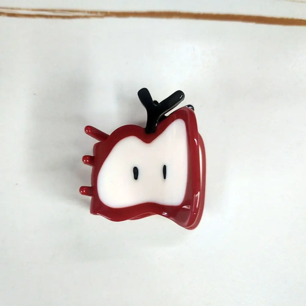 New Cartoon Hair Clip Cute Apple Hairwear Funny Mini Hair Accessories