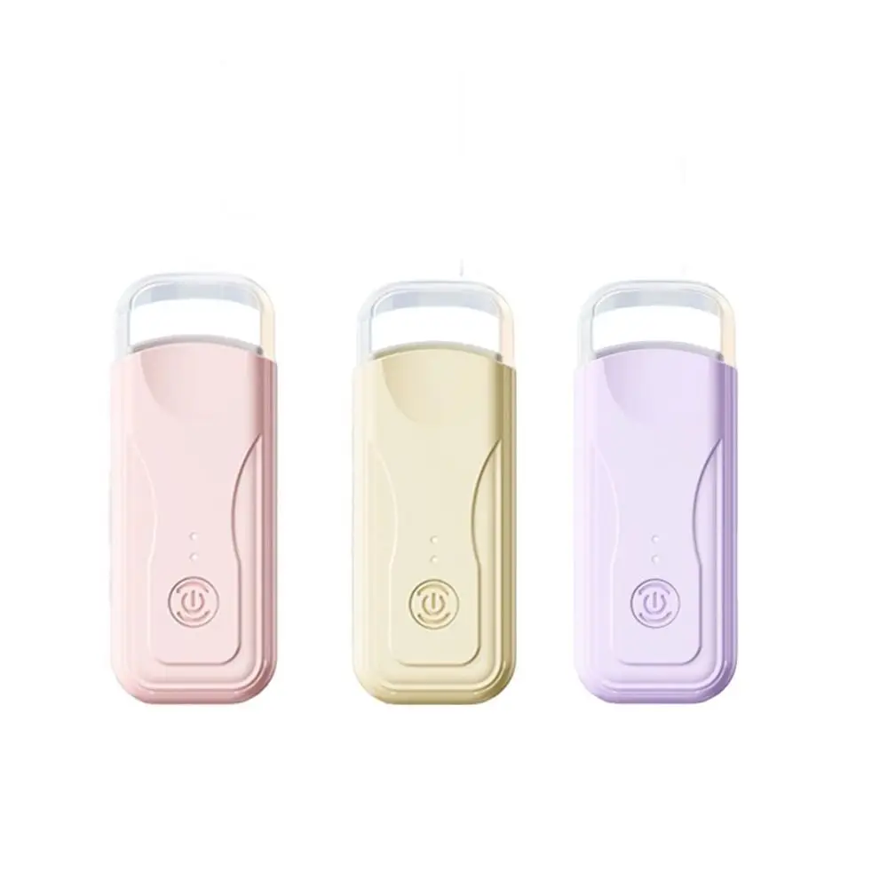 Fast Heating Heated Eyelash Curler Lightweight Heat Resistant Electric Lash Curler Long-Lasting Lift USB Charging