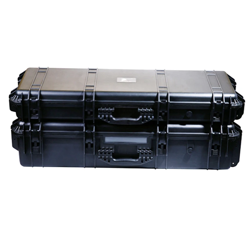 Waterproof Long Tool Case Impact Resistant Sealed Toolbox Photographic Equipment Camera Gun Storage With Pre-cut Foam