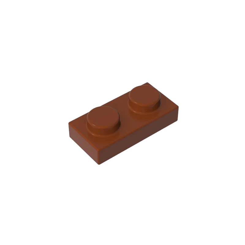 Gobricks 100 stks 3023 Gemengde Kleur Plaat 1x2 Onderdelen Grijs MOC DIY Bouwstenen Zwarte Kleur Kid creatieve Gift